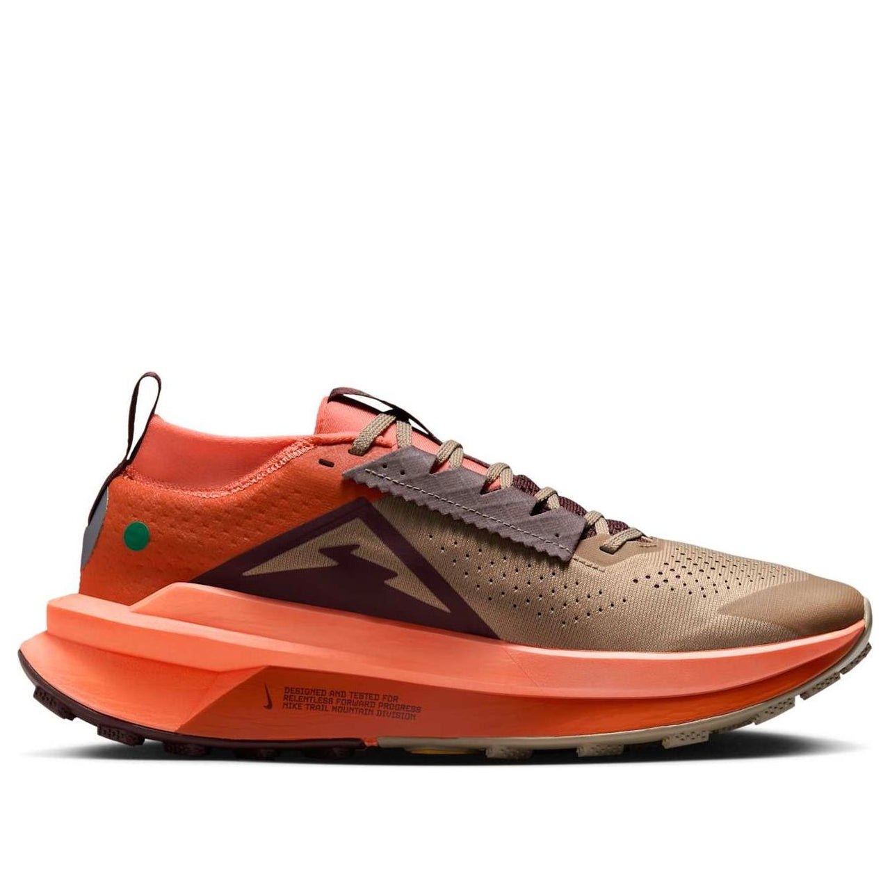 Nike ZoomX Zegama 2 'Khaki Hyper Crimson Burgundy Crush White' HQ3768-200
