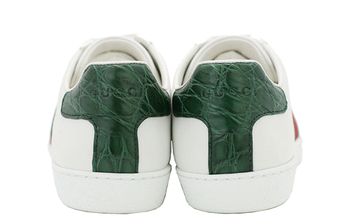 (WMNS) Gucci Ace 'Green Crocodile' 387993-A3830-9071