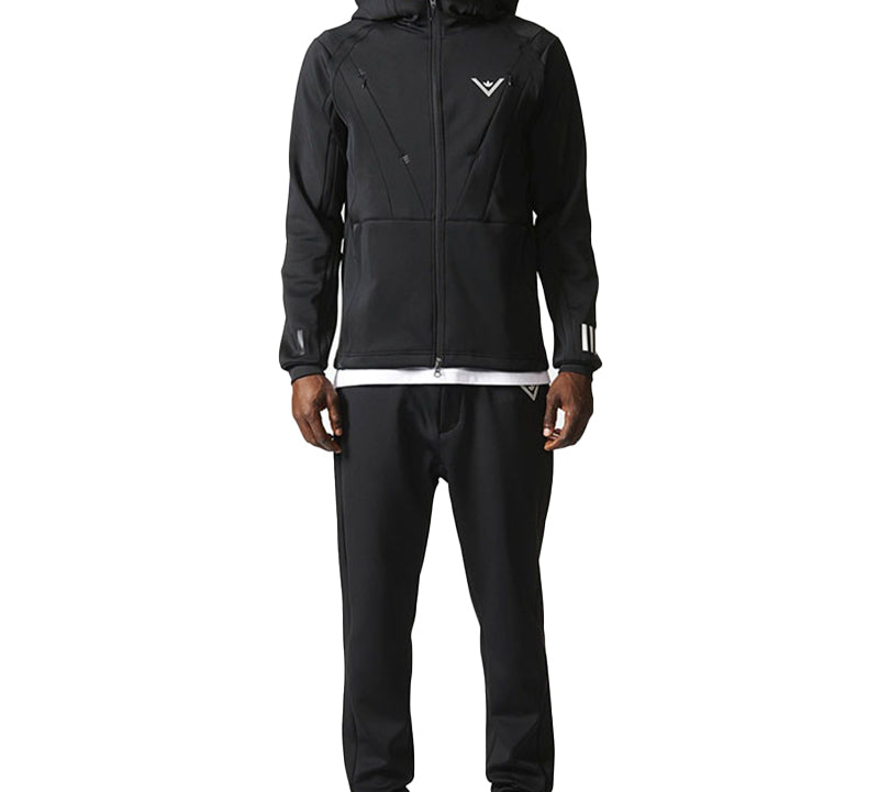 adidas originals WM White Belt Sports Pants Black BQ0955