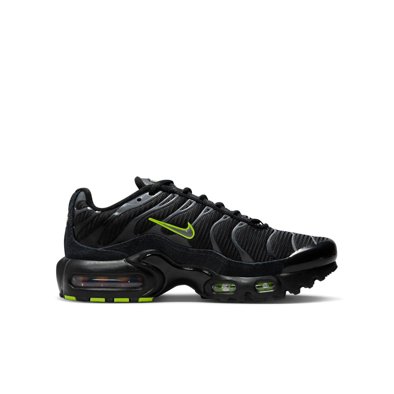 (GS) Nike Air Max Plus 'Black Volt' FQ2399-001