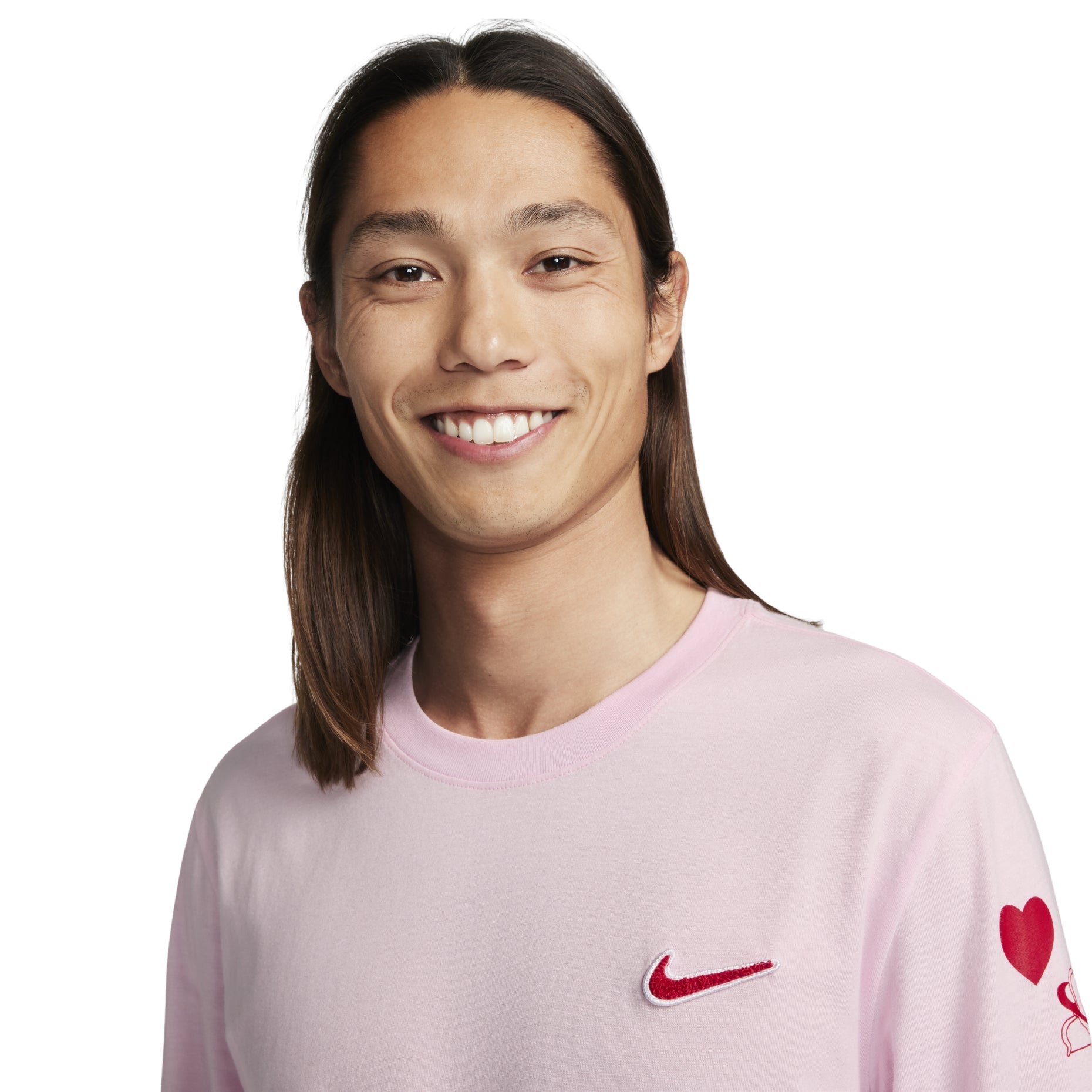 Nike Sportswear Long-Sleeve T-Shirt 'Pink' FV3994-663