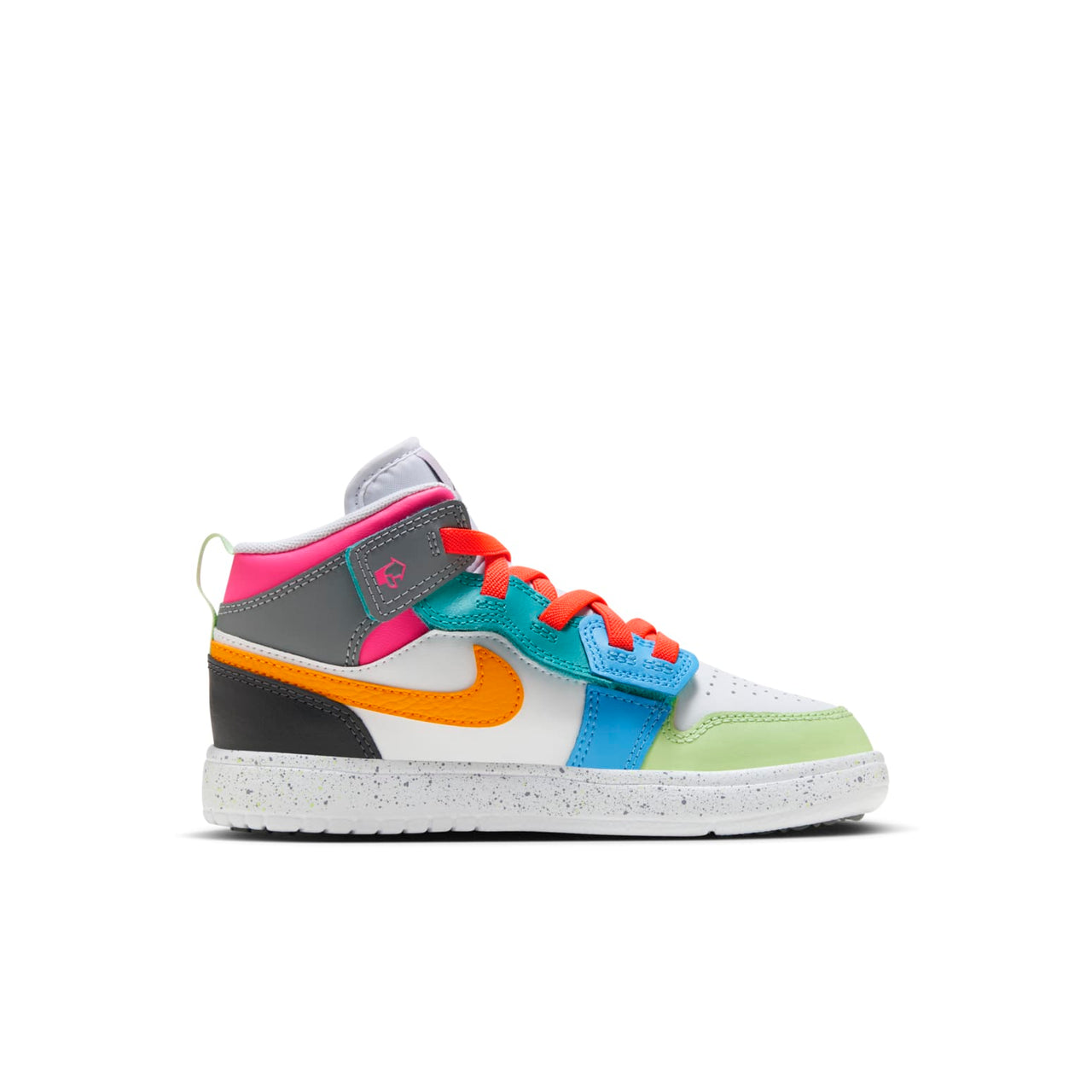 (PS) Air Jordan 1 Mid ALT SE 'White Dark Shadow Hyper Pink Taxi' FJ3462-100