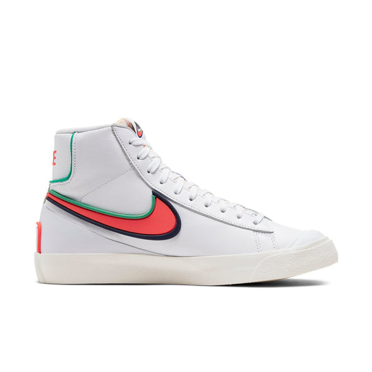 (WMNS) Nike Blazer Mid '77 'Infinite White Crimson' DC1746-103