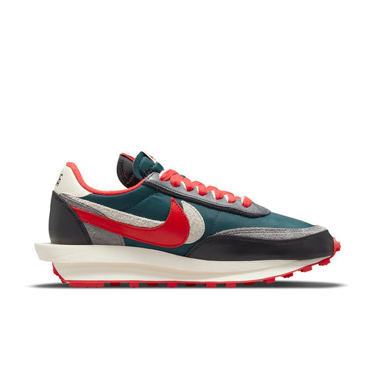 Nike sacai x Undercover x LDWaffle 'Midnight Spruce University Red' DJ4877-300