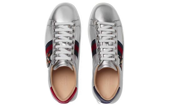 (WMNS) Gucci Ace 'Year of the Dog - Metallic Silver' 501908-DXAL0-8164