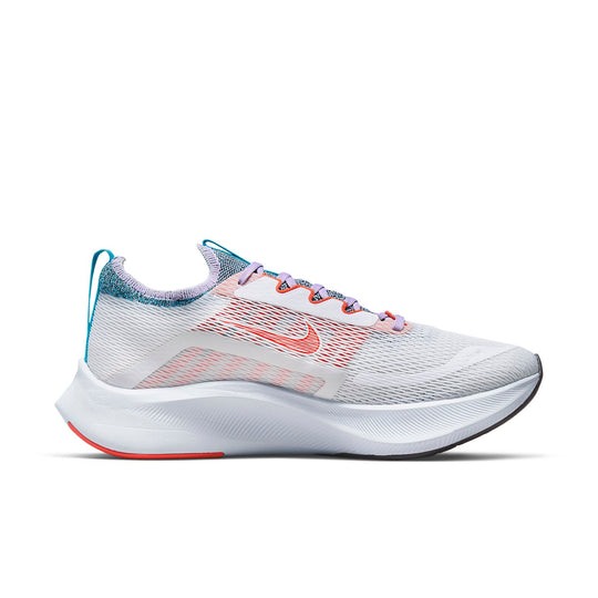 (WMNS) Nike Zoom Fly 4 'White Team Orange Lilac' CT2401-100