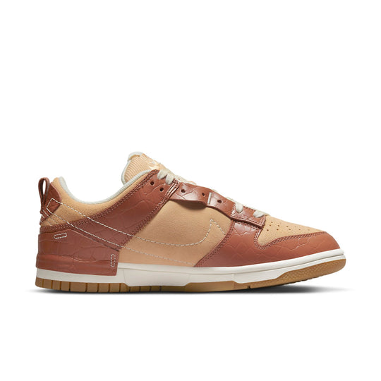 (WMNS) Nike Dunk Low Disrupt 2 'Brown Crocodile' DV1026-215