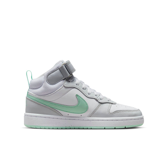 (GS) Nike Court Borough Mid 2 'Pure Platinum Mint Foam' CD7782-011