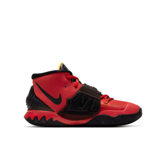 (GS) Nike Kyrie 6 'Red Black Yellow' CW3042-600