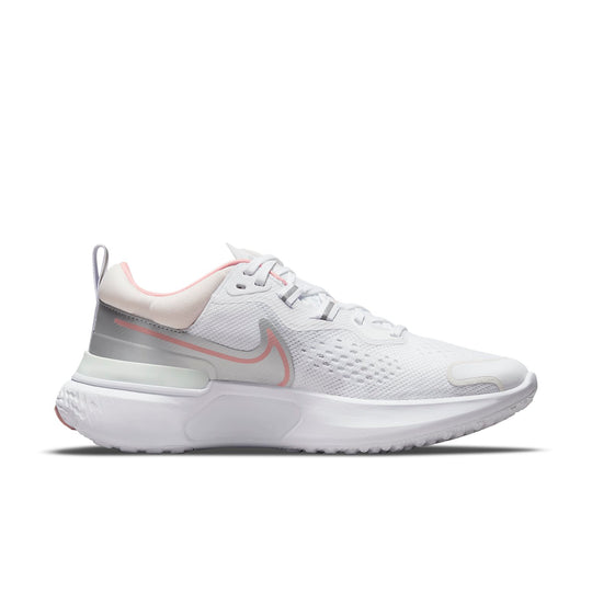 (WMNS) Nike React Miler 2 'White Pink Glaze' CW7136-101