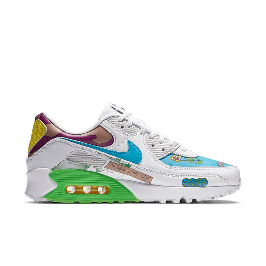 Nike x Nike Air Max 90 Flyleather Bluewhite CZ3992-900