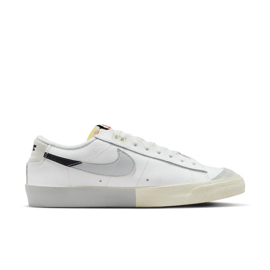 Nike Blazer Low 77 'Summit White Black Light Silver' DZ2544-100