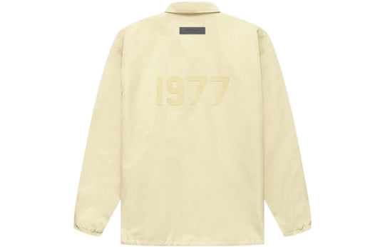 Fear of God Essentials FW22 Nylon Coaches Jacket 'Canary' FOG-FW22-935