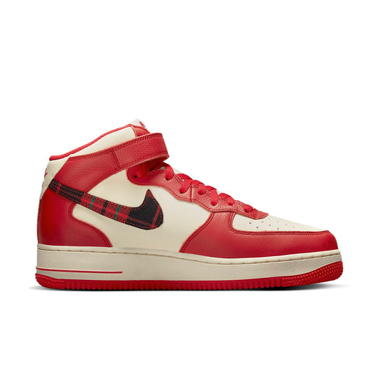 Nike Air Force 1 Mid '07 LX 'Red Plaid' DV0792-101