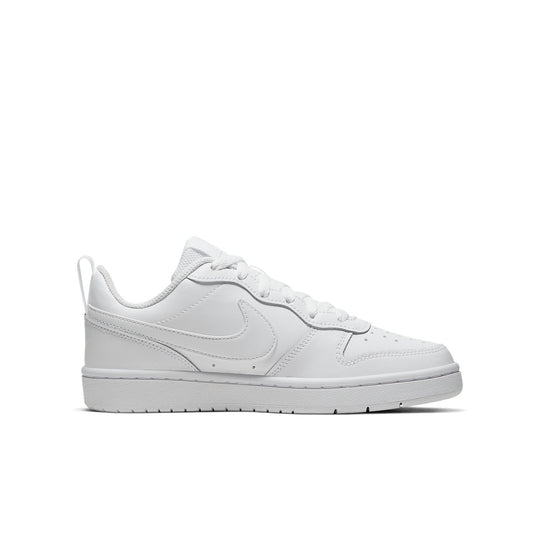 (GS) Nike Court Borough Low 2 'Triple White' BQ5448-100