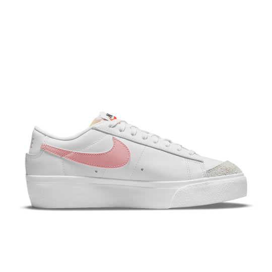 (WMNS) Nike Blazer Low Platform 'White Pink Glaze' DJ0292-103