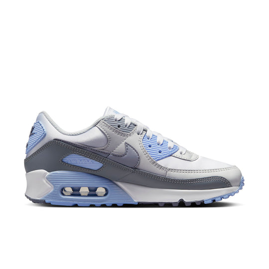 (WMNS)Nike Air Max 90 'White Grey Blue' FB8570-100