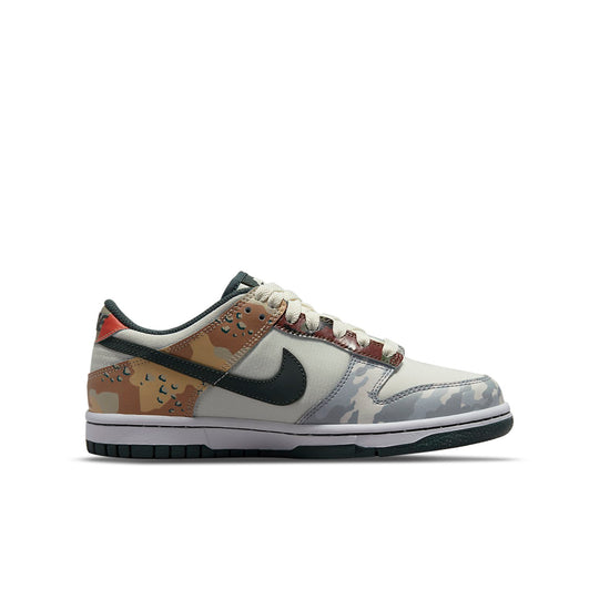 (GS) Nike Dunk Low SE 'Sail Multi-Camo' DB1909-100