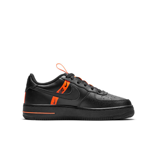 (GS) Nike Air Force 1 LV8 KSA 'Worldwide Pack - Black Total Orange' CT4683-001