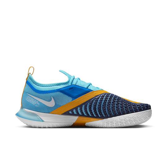 Nike React Vapor NXT HC Stadium Tennis Shoe Blue CV0724-401