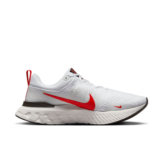 Nike React Infinity Run Flyknit 3 'White Light Crimson' DZ3014-100