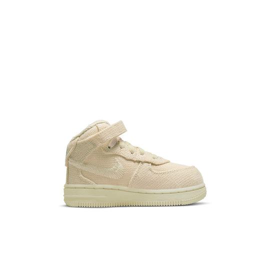 (TD) Nike Stussy x Air Force 1 Mid 'Fossil' DN4159-200