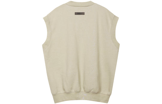 Fear of God Essentials FW22 V neck vest 'Smoke' FOG-FW22-666