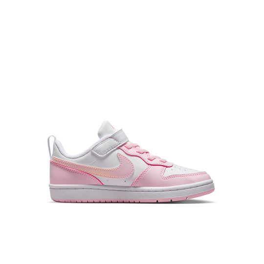 (PS) Nike Court Borough Low Recraft 'Pink Foam White' DV5457-105