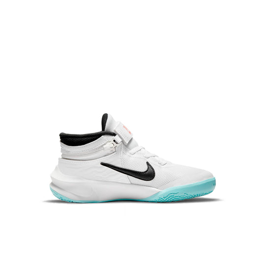 (PS) Nike Team Hustle D10 FlyEase 'White Black' DD7302-102