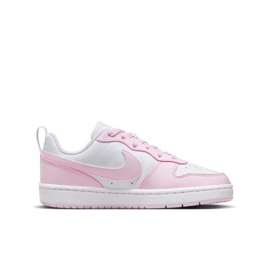 (GS) Nike Court Borough Low Recraft 'White Pink Foam' DV5456-105