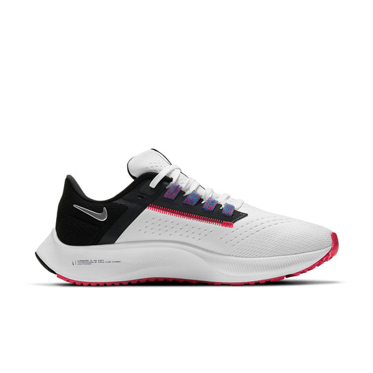 (WMNS) Nike Air Zoom Pegasus 38 'White Metallic Silver Black' CW7358-101