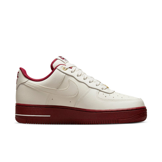 (WMNS) Nike Air Force 1 '07 SE '40th Anniversary - Sail Team Red' DQ7582-100