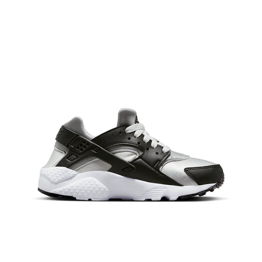 (GS) Nike Huarache Run 'Black Neutral Grey' 654275-044