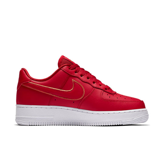 (WMNS) Nike Air Force 1 Low 'Red Gold Swoosh' AO2132-602