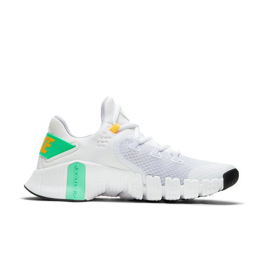 (WMNS) Nike Free Metcon 4 'White Green Glow' CZ0596-135