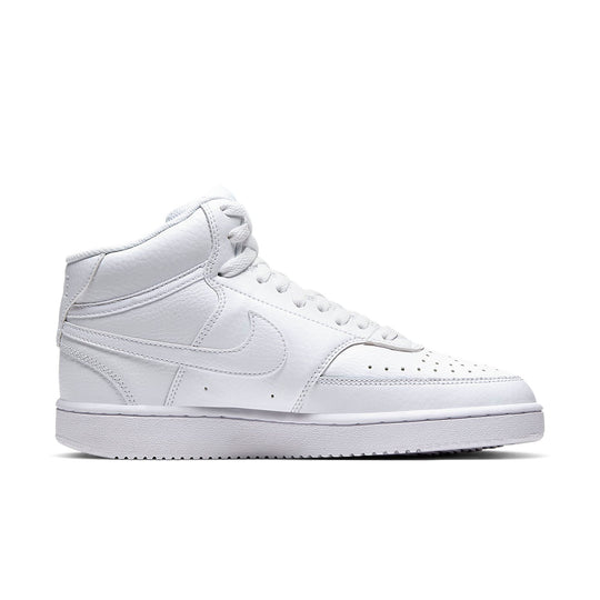 (WMNS) Nike Court Vision Mid 'Triple White' CD5436-100
