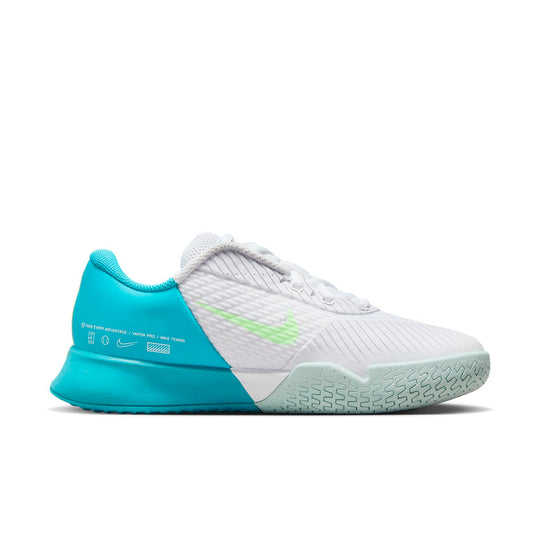 (WMNS) NikeCourt Air Zoom Vapor Pro 2 'White Teal Nebula' DR6192-103