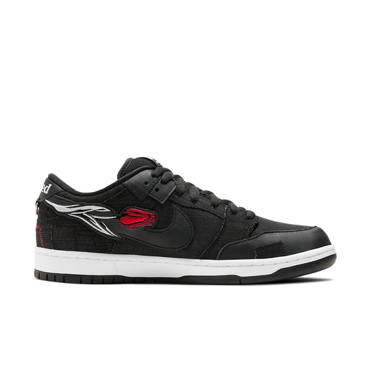 Nike x Wasted Youth SB Dunk Low 'Black Denim' DD8386-001