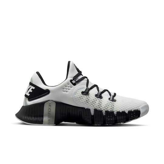 (WMNS) Nike Free Metcon 4 Premium 'White Black Silver' DQ4678-100