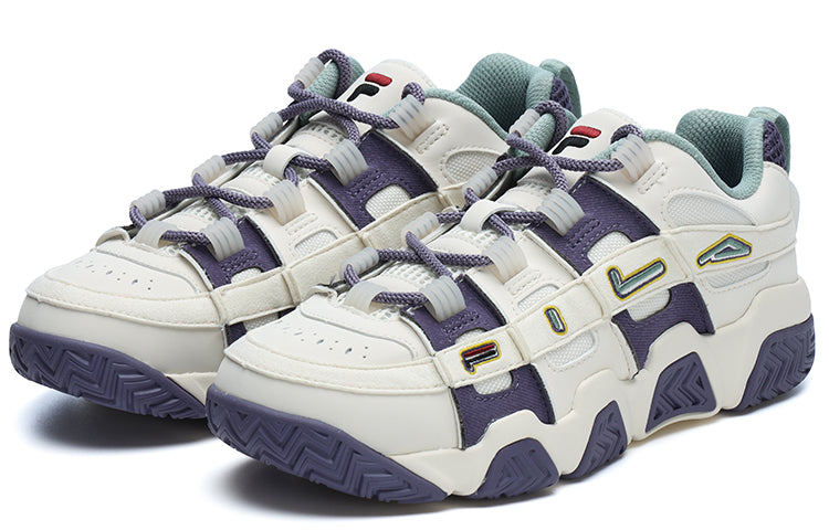 (WMNS) FILA FUSION Barricade Sneakers 'White Purple' T12W313201FGC