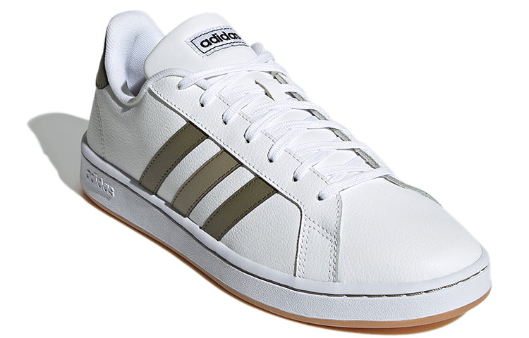 adidas neo Grand Court 'White Army Green' H02064