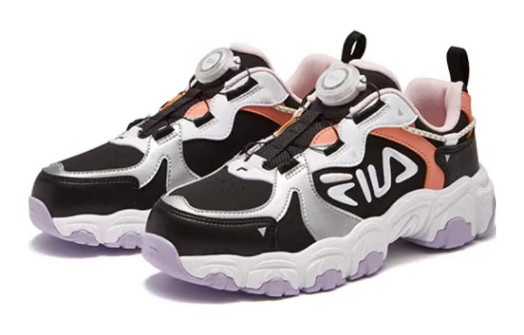 (GS) FILA Sport Running Shoes 'White Black Lilac' K15B341132FFBB