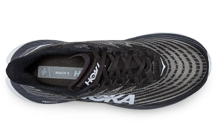 HOKA ONE ONE Mach 5 2E Wide 'Black Castlerock' 1136677-BCSTL