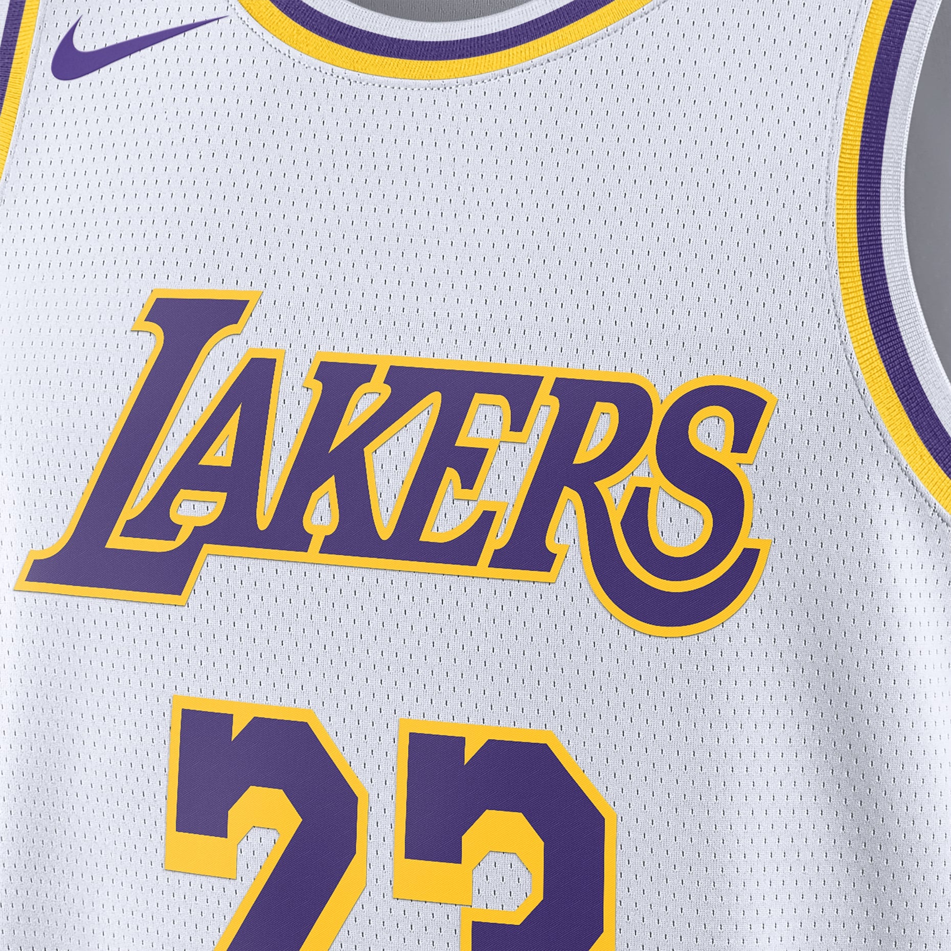 Nike NBA LeBron James Los Angeles Lakers 2022/23 Association Edition Swingman Jersey #23 DN2081-103