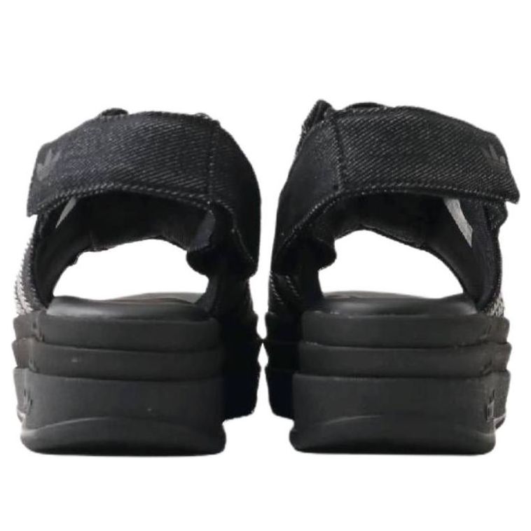 (WMNS) adidas Gazelle Bold Sandals 'Black Silver' KI0007