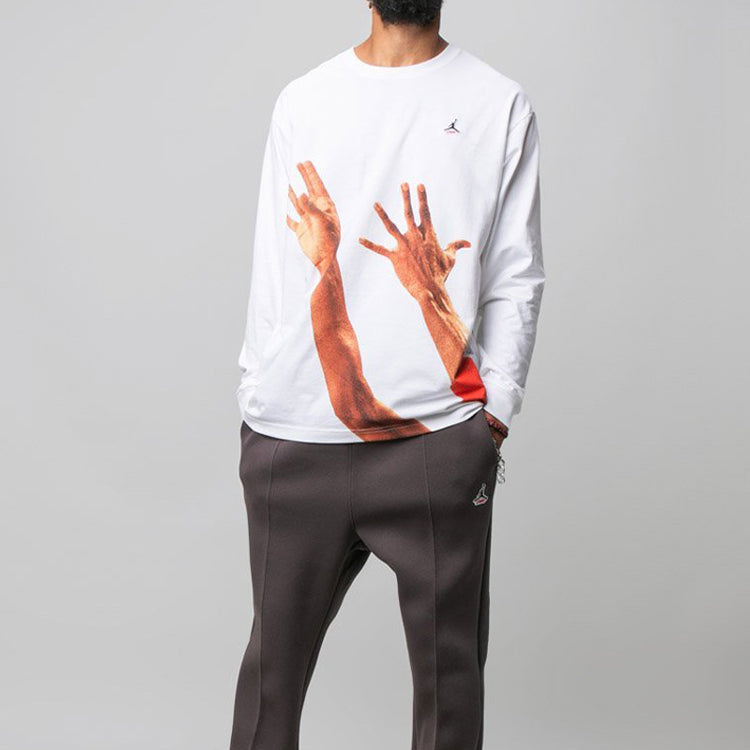 Air Jordan x Union LA Long Sleeves T-Shirt Asia Sizing 'White' CV1299-100