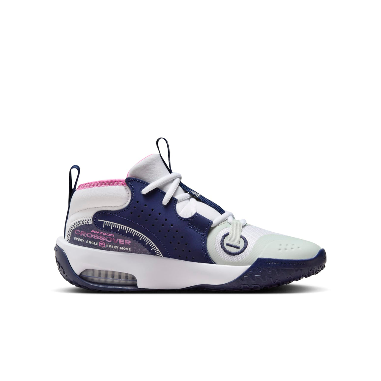(GS) Nike Air Zoom Crossover 2 'White Midnight Navy Pink' FB2689-102