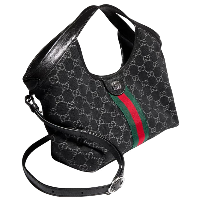 (WMNS) Gucci Giglio Small Tote Bag 'Black' 860845-FAF9N-1060