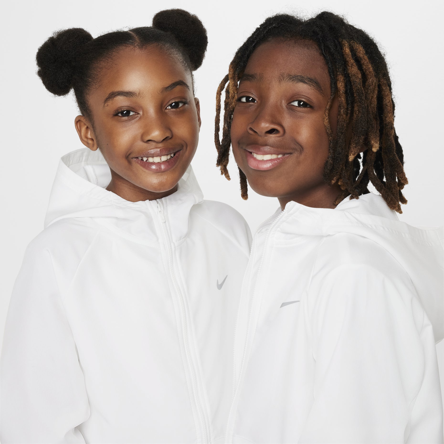 (GS) Nike Dri-FIT UV Training Jacket 'White' FZ5213-100
