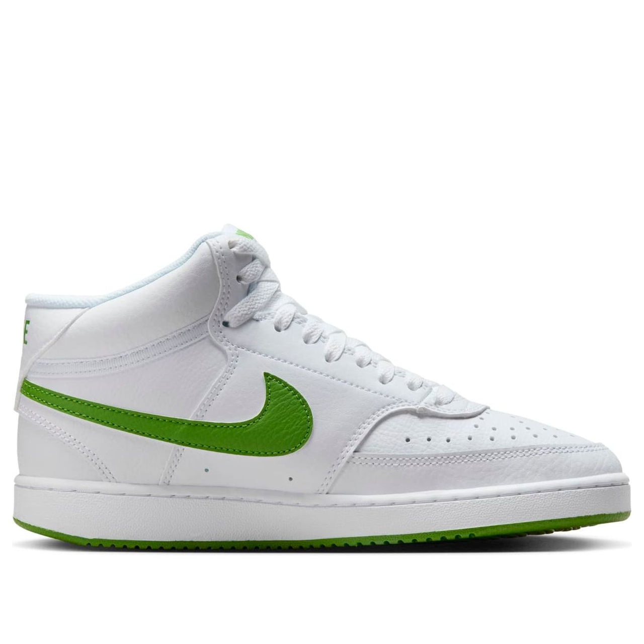 (WMNS) Nike Court Vision Mid 'White Green' CD5436-107